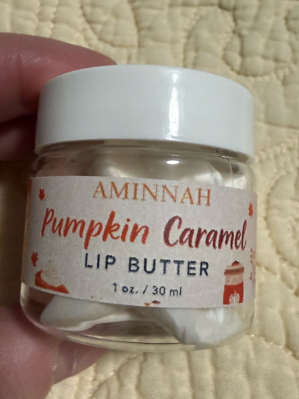 Aminnah “Pumpkin Caramel” Lip Butter! 🎃